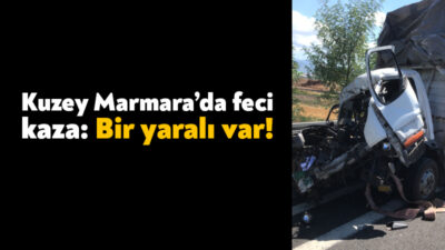Kuzey Marmara Otoyolu’nun İzmit geçişinde meydana gelen kazada bir kişi