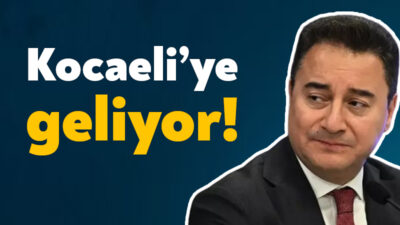 Demokrasi ve Atılım Partisi Genel Başkanı Ali Babacan Kocaeli İl