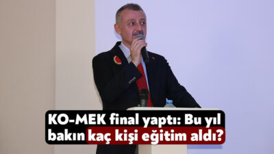 Kocaeli Büyükşehir Belediyesi Meslek ve Sanat Eğitim Kursları’nda (KO-MEK) bu