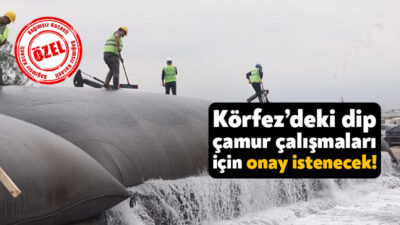 Kocaeli Büyükşehir Belediyesi’nin haziran ayı meclis toplantısında Körfez’deki dip çamurunun
