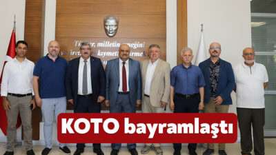 Kocaeli Ticaret Odası Kurban Bayramı’nın ikinci gününde bayramlaşma töreni düzenledi.