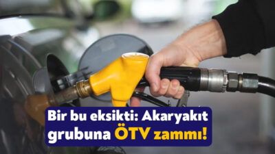 Türkiye’de en zamlanan akaryakıt fiyatlarına şimdi de özel taşıtlar vergisi