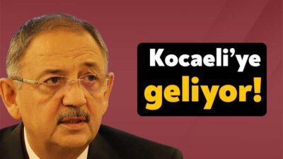 Çevre, Şehircilik ve İklim Değişikliği Bakanı Mehmet Özhaseki yarın Kocaeli’de