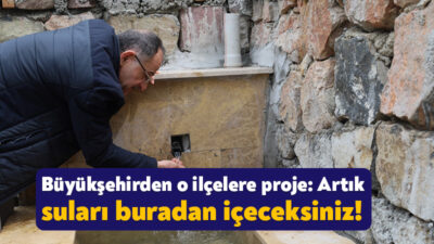Kocaeli Büyükşehir Belediyesi, Gölcük ve Kandıra'daki mahallelere çeşme yaptı. 