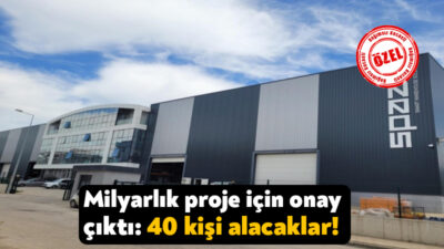 Kocaeli’de Spazio Akıllı Depo Çözümleri şirketi tarafından Dilovası’na raf üretim