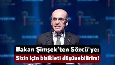 Hazine ve Maliye Bakanı Mehmet Şimşek makam aracı ile ilgili