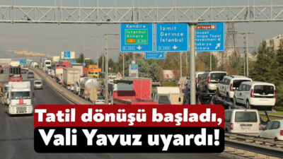 Türkiye’de 9 günlük bayram tatilinin sonuna doğru yaklaşıldı ve dönüş
