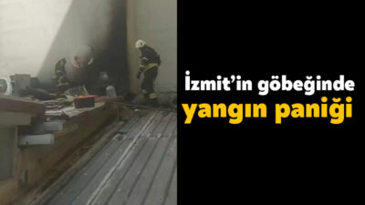 İzmit’teki Antep 27 isimli işletmenin bacasında yangın çıktı. İtfaiye ekipleri