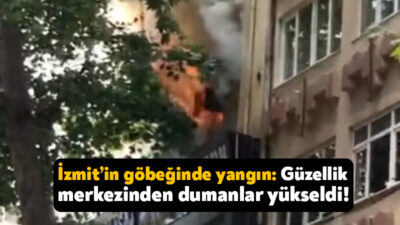 Kocaeli'nin İzmit ilçesinde 6 katlı binanın üçüncü katında bulunan masaj