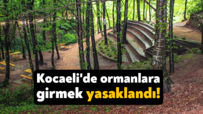 Kocaeli Valiliği 1 Haziran'dan başlayarak 1 Kasım 2024 tarihine kadar