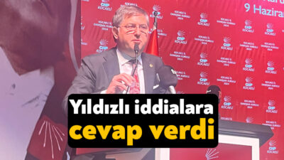 CHP Kocaeli İl Danışma Kurulu toplantısında konuşan Kocaeli milletvekili Harun