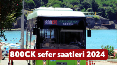 800CK, 12 Temmuz’da seferlerine başlıyor. UlaşımPark, her yıl olduğu gibi