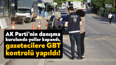 AK Parti’nin danışma kurulu toplantısında geniş güvenlik önlemleri alındı. Emniyet