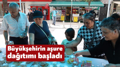 Kocaeli Büyükşehir Belediyesi Muharrem Ayı nedeniyle Kocaeli’nin 12 ilçesinde aşure