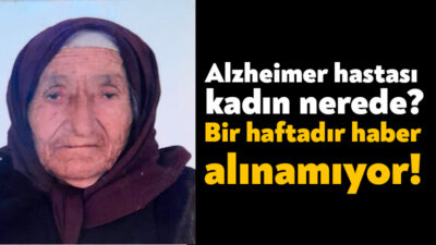 Kocaeli'de 7 gün önce kaybolan 87 yaşındaki Alzheimer hastası yaşlı