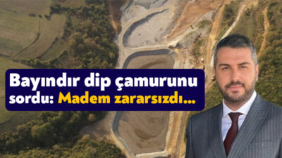 Kocaeli Büyükşehir Belediye Başkanı Tahir Büyükakın’ın Körfez dip çamuruyla ilgili