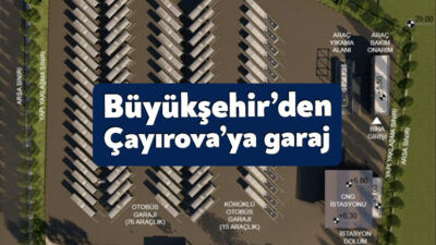 Kocaeli Büyükşehir Belediyesi, Çayırova’ya otobüs garajı ve CNG dolum tesisi
