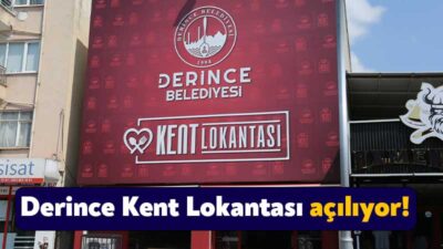 Derince Belediyesi 26 Temmuz Cuma günü Kocaeli’deki ikinci kent lokantasını