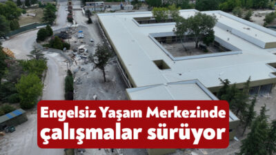 Kocaeli Büyükşehir Belediyesi tarafından İzmit’te yapımı devam eden Engelsiz Yaşam