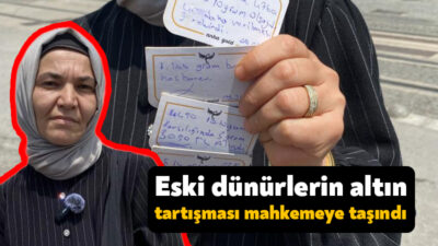 Kocaeli'de yaşayan Zehra Savaş, eski dünürüne borç olarak verdiği 160