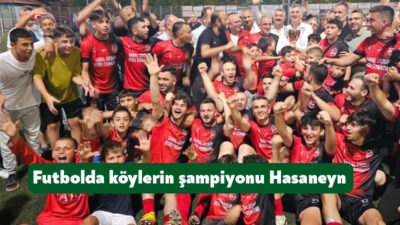 Gölcük'te 5.’si düzenlenen Gölcük Köyleri Arası Futbol Turnuvası’nda şampiyon bu