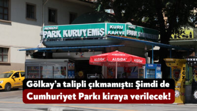 Gölkaypark’taki ihalesine kimsenin girmediği İzmit Belediyesi şimdi de Yahya Kaptan