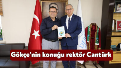 Derince Belediye Başkanı Av. Sertif Gökçe, Kocaeli Üniversitesi Rektörü Prof.