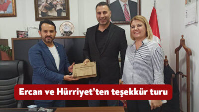 CHP İzmit İlçe Başkanı Gökhan Ercan, ilçe yöneticileri Gökhan Eryargı,