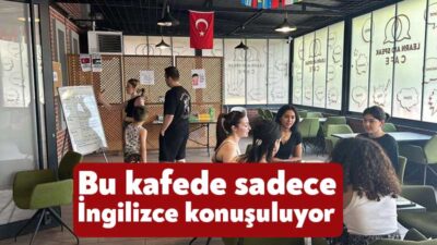 Kocaeli'nin Başiskele ilçesinde, öğrencilerine İngilizce pratik yapmalarını hedefleyen Learn and
