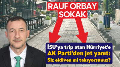 İzmit Belediye Başkanı Fatma Kaplan Hürriyet’in İSU’nun Fethiye Caddesi’ndeki çalışmalarından