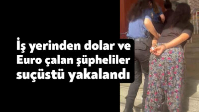 Kocaeli'de bir iş yerinden 5 bin 500 dolar, 2 bin