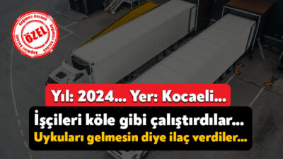 Kocaeli’nin Gebze ilçesinde akıllara durgunluk veren bir olay yaşandı. Konteyner
