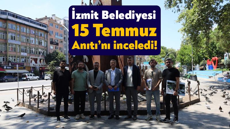 İzmit esnafının bakımsız olduğunu öne sürerek, imza topladığı 15 Temmuz