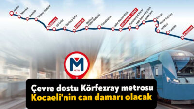Ulaştırma Bakanlığı ve Kocaeli Belediyesi’nin uzun süredir birlikte yürüttüğü ve