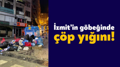 İzmit Belediyesi’nin en fazla çöpler nedeniyle eleştiriliyor. İzmit’te Fethiye Caddesi’nin