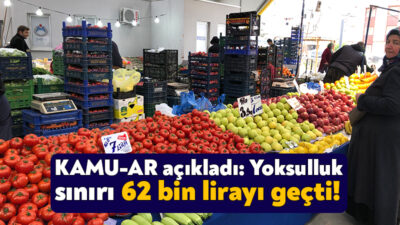 Birleşik Kamu-İş Konfederasyonu temmuz ayı açlık ve yoksulluk sınırını açıkladı.