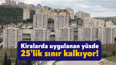 Ev sahibi ile kiracılar arasında uygulanmakta olan yüzde 25 kira