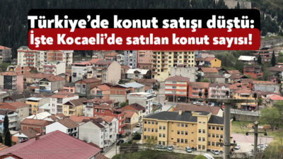 Türkiye İstatistik Kurumu konut satış istatistiklerini açıkladı. TÜİK’in verilerine göre,