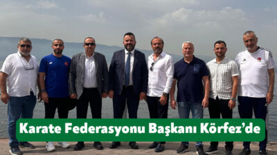 Türkiye Karate Federasyonu Başkanı Avukat Dr. Aslan Abid Uğuz Körfez