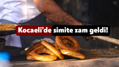 Kocaeli’de bir süredir istenilen ancak Ticaret Bakanlığı’ndan simit zammına ilişkin