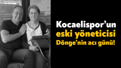 Kocaelispor’un eski yöneticilerinden olan Özkar Dönge’nin annesi Sabiha Dönger vefat