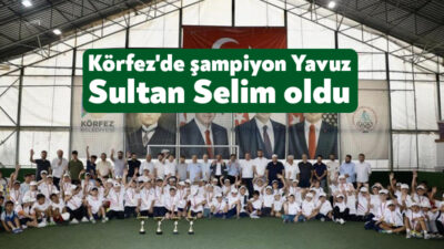 Körfez'de bu yıl üçüncüsü düzenlenen Kur'an kursları arası futbol turnuvası