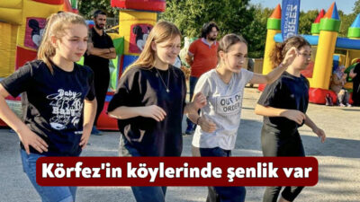 Körfez Belediyesi kültür sanat etkinlikleri kapsamında gerçekleştirilen çocuk şenliği