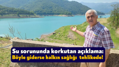 DEM Parti Kocaeli Milletvekili Ömer Faruk Gergerlioğlu Yuvacık Barajı’na giderek,