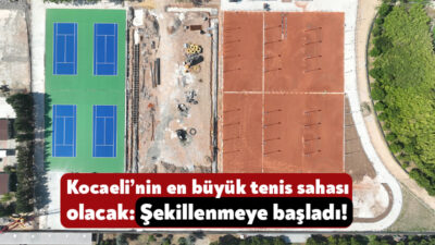 Kocaeli Büyükşehir Belediyesi’nin yapımına devam ettiği ve kentin en büyük