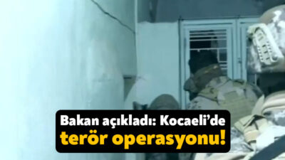 İçişleri Bakanı Ali Yerlikaya Kocaeli’nin de aralarında yer aldığı 16