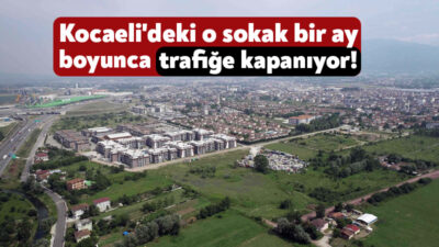 Kocaeli Büyükşehir Belediyesi ekipleri tarafından Kartepe’deki Sakıp Sabancı Caddesi üzerinde