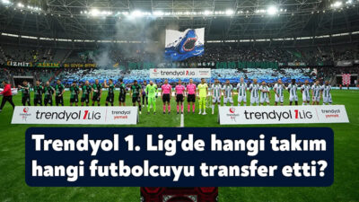 Yeni sezonda fark yaratmak isteyen Trendyol 1. Lig ekipleri çalışmalarına