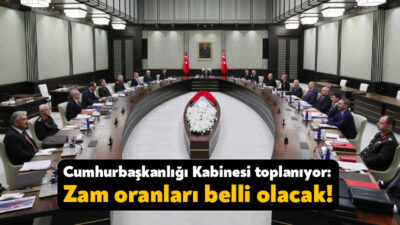Kabine Toplantısı bugün Beştepe’de partili Cumhurbaşkanı Recep Tayyip Erdoğan’ın başkanlığında