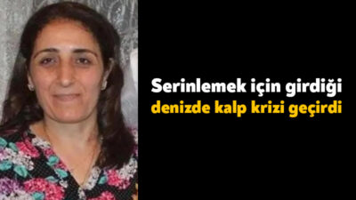 Körfez'de ikamet eden Ayşe Yanar, İzmir'de girdiği denizde kalp krizi